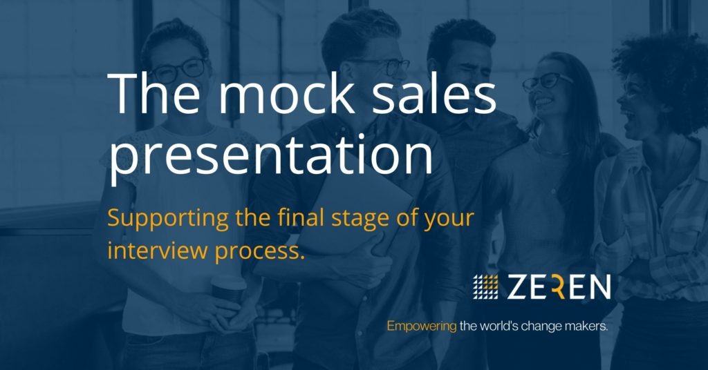 mock sales presentation